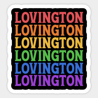 LOVINGTON NEW MEKSIKO Sticker